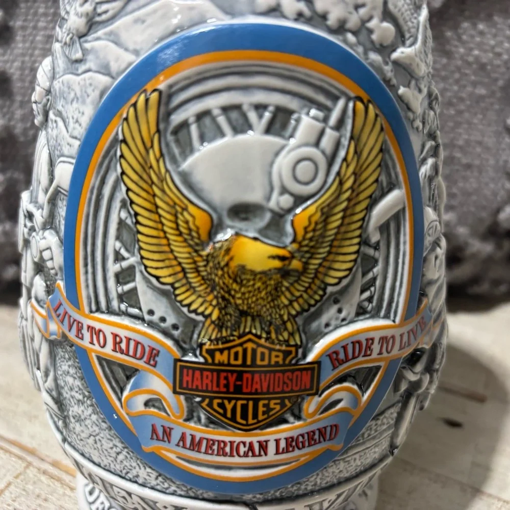 Harley-Davidson Vintage Collector Beer Stein - Picture 3 of 8